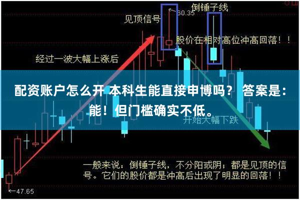 配资账户怎么开 本科生能直接申博吗？ 答案是：能！但门槛确实不低。
